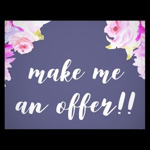 Feel free to make an offer. All are welcome!!